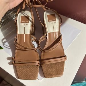 Lace up Dolce Vita Chunky Heels